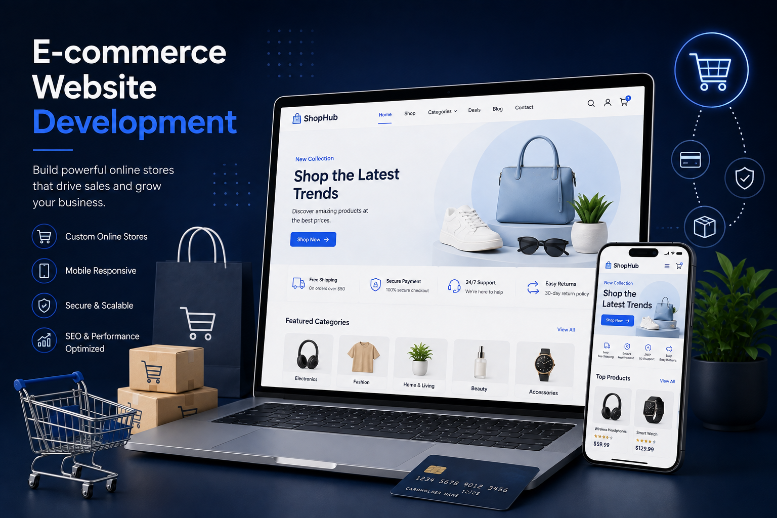 E-commerce Website Development