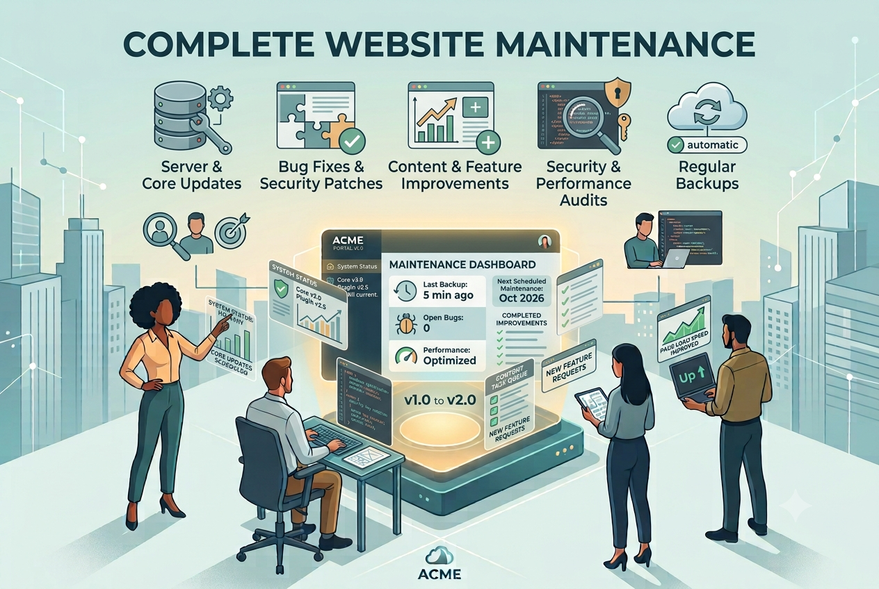 Website Maintenance
